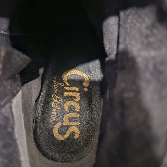 Circus by Sam Edelman Boots Size 7 Snakeskin Ankle Boots - Picture 5 of 6